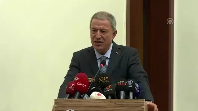 Milli Savunma Bakanı Akar: 'Envanterimizde bir gram kimyasal silah yok' Milli Savunma Bakanı Akar: 'Envanterimizde bir gram kimyasal silah yok'