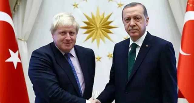 Cumhurbaşkanı Erdoğan, İngiltere Başbakanı Johnson ile telefonda görüştü