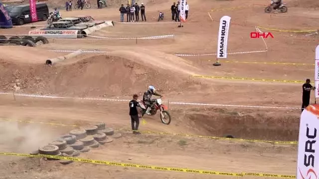 Spor konya'da enduro motor yarışı heyecanı Spor konya'da enduro motor yarışı heyecanı