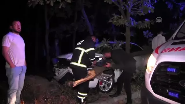 Tekirdağ'da trafik kazası: 3 yaralı Tekirdağ'da trafik kazası: 3 yaralı
