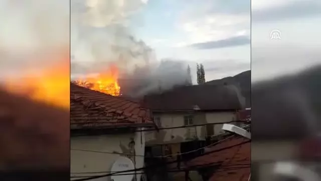 Tokat'ta ev yangını Tokat'ta ev yangını