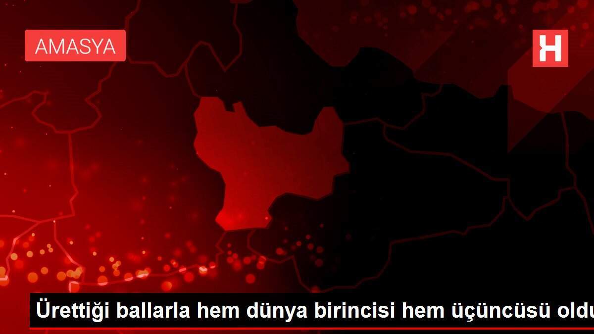 Ürettiği ballarla hem dünya birincisi hem üçüncüsü oldu