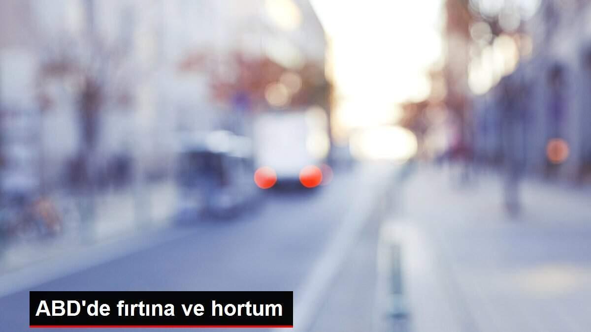 ABD'de fırtına ve hortum ABD'de fırtına ve hortum