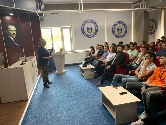 ADÜ Ziraat Fakültesi öğrencilerine öğrenci toplulukları anlatıldı