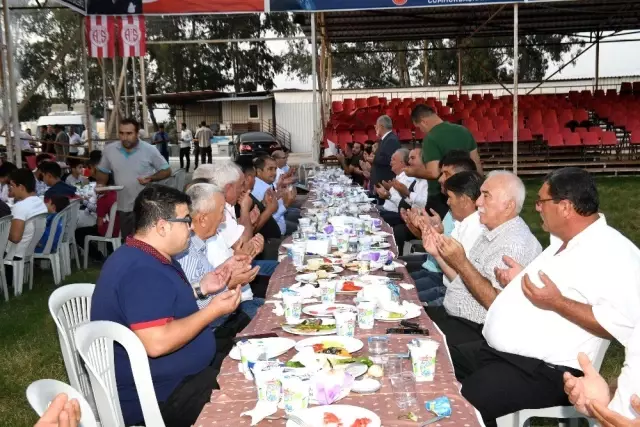 Aksu protokolü ile sporcular kaynaştı Aksu protokolü ile sporcular kaynaştı