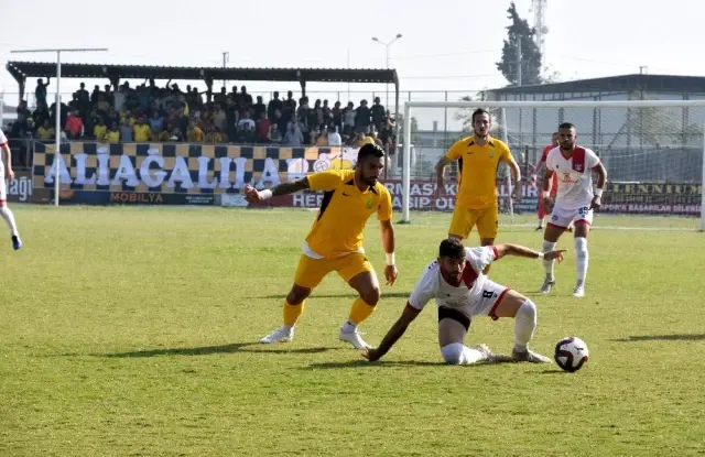 Aliağaspor FK deplasmandan 1 puanla döndü Aliağaspor FK deplasmandan 1 puanla döndü