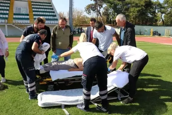 Aort damarı yırtılan hastaya ambulans helikopterle sevk Aort damarı yırtılan hastaya ambulans helikopterle sevk