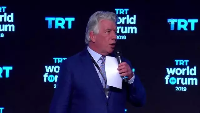 Bakan Albayrak, TRT World Forum 2019'da konuştu (1) Bakan Albayrak, TRT World Forum 2019'da konuştu (1)