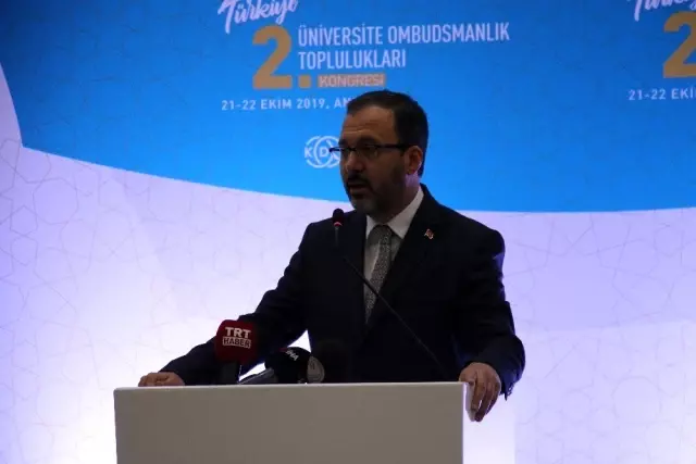 Bakan Kasapoğlu üniversitelerin Ombudsmanlık Topluluğu temsilcileri ile buluştu Bakan Kasapoğlu üniversitelerin Ombudsmanlık Topluluğu temsilcileri ile buluştu