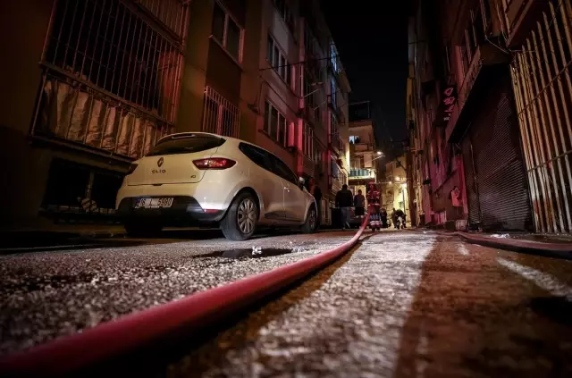 Bursa'da ev yangını Bursa'da ev yangını
