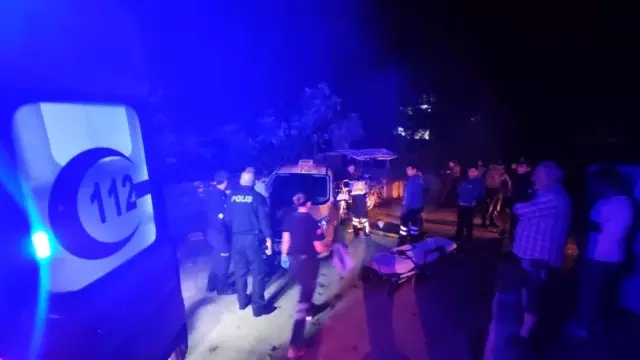 El frenini çekmeyi unuttuğu taksisinin altında can verdi