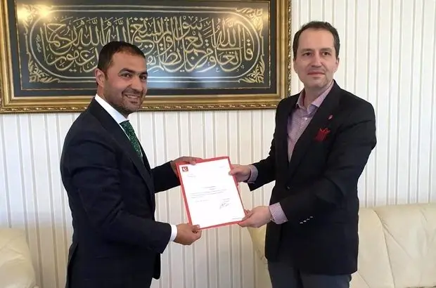 Yeniden Refah Partisi Malatya İl Başkanı Bilal Yıldırım oldu! Yeniden Refah Partisi Malatya İl Başkanı Bilal Yıldırım oldu!