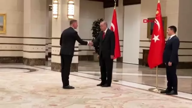 Finlandiya büyükelçisi ari maki'nin güven mektubunu takdim töreni