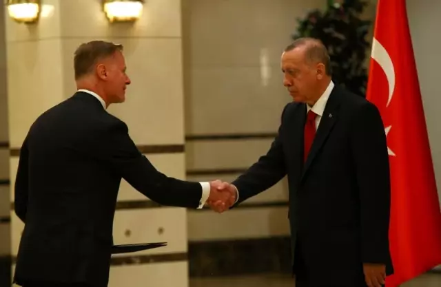 Finlandiya Büyükelçisini kabul etti