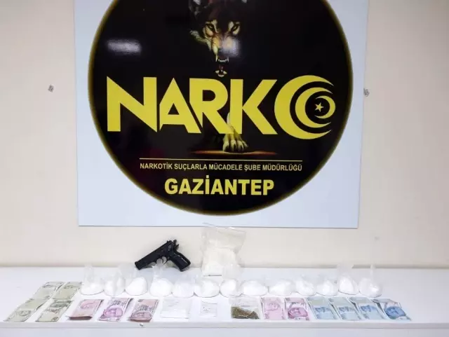 Gaziantep'te uyuşturucu operasyonu: 8 gözaltı