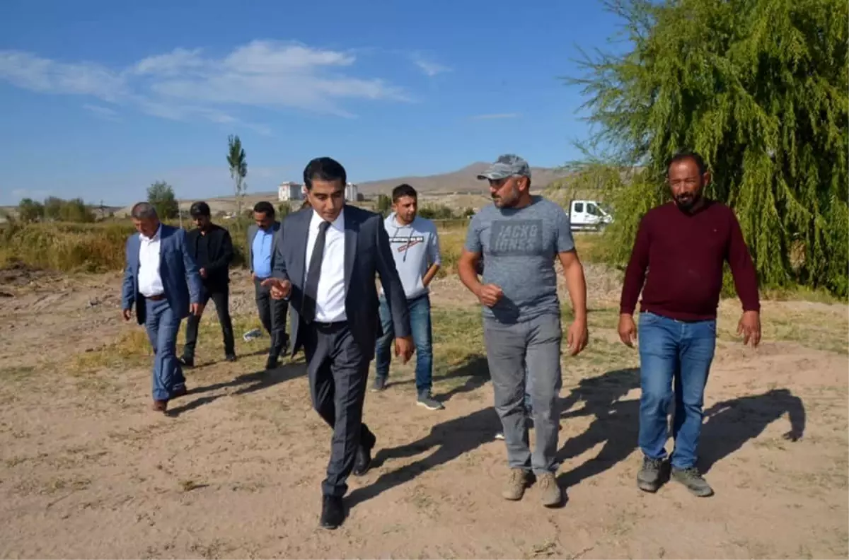 Gülşehir'de Sadabad parkı ve Kızılırmak'ta çalışmalar başladı