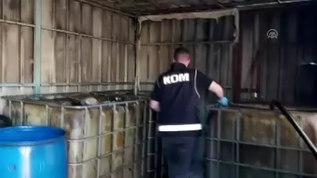 Kaçak akaryakıt operasyonu