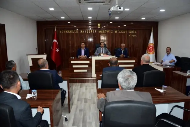 Kilis'te İl Genel Meclisinden Barış Pınarı Harekatına destek