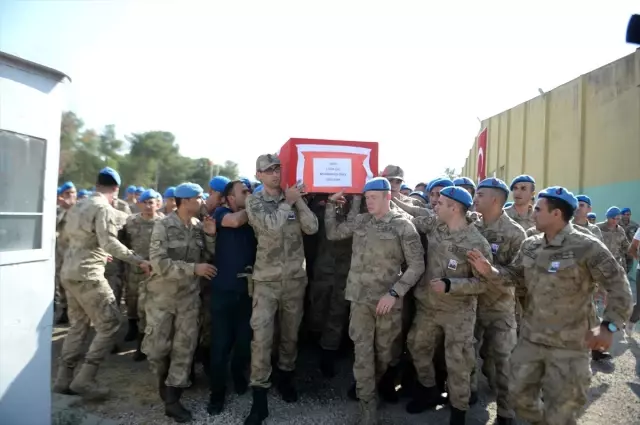 Mardin'de şehit asker için tören Mardin'de şehit asker için tören