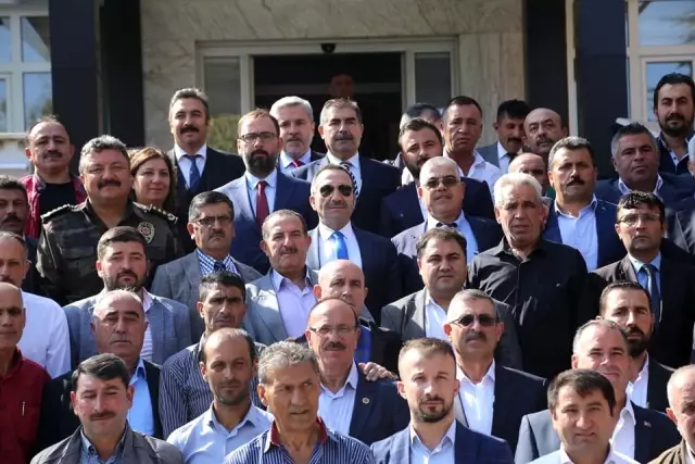 Muhtarlar kendi günlerinde protokol ile buluştu Muhtarlar kendi günlerinde protokol ile buluştu