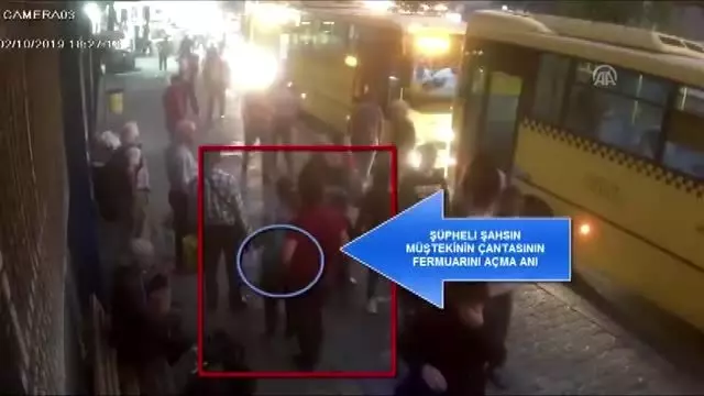 Otobüs duraklarında 'yankesicilik' yaptığı iddiası - GAZİANTEP Otobüs duraklarında 'yankesicilik' yaptığı iddiası - GAZİANTEP