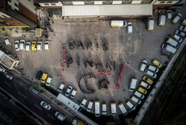 PTT çalışanlarından Barış Pınarı Harekatı'na destek PTT çalışanlarından Barış Pınarı Harekatı'na destek