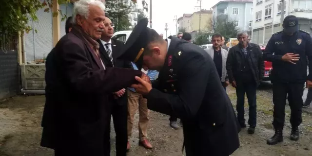 Samsun'a şehit ateşi düştü Samsun'a şehit ateşi düştü