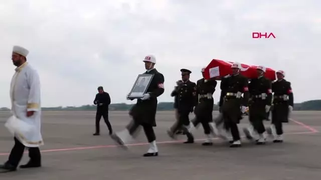 Samsun'a şehit ateşi düştü Samsun'a şehit ateşi düştü