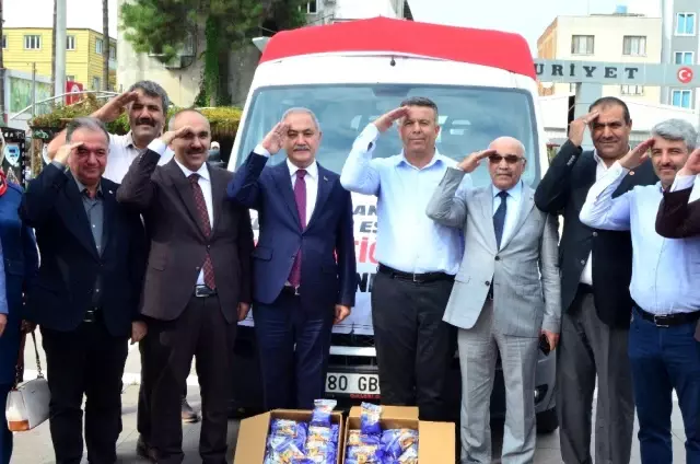 Şehitler diyarından Mehmetçiğe 2 ton yer fıstığı Şehitler diyarından Mehmetçiğe 2 ton yer fıstığı