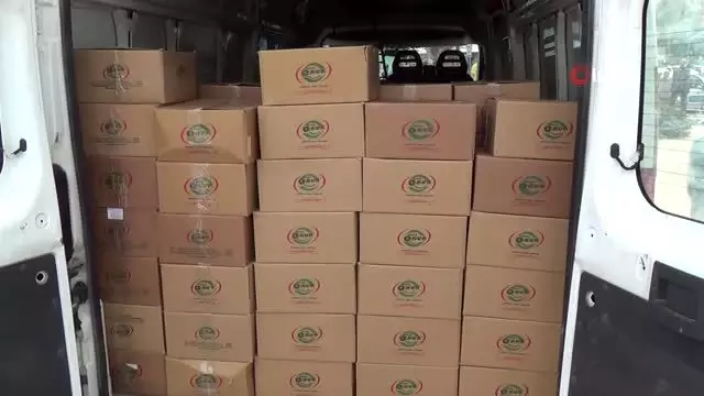 Şehitler diyarından Mehmetçiğe 2 ton yer fıstığı Şehitler diyarından Mehmetçiğe 2 ton yer fıstığı