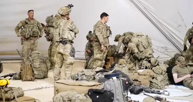Suriye'den ayrılan ABD askerlerinin yeni görüntüsü ortaya çıktı