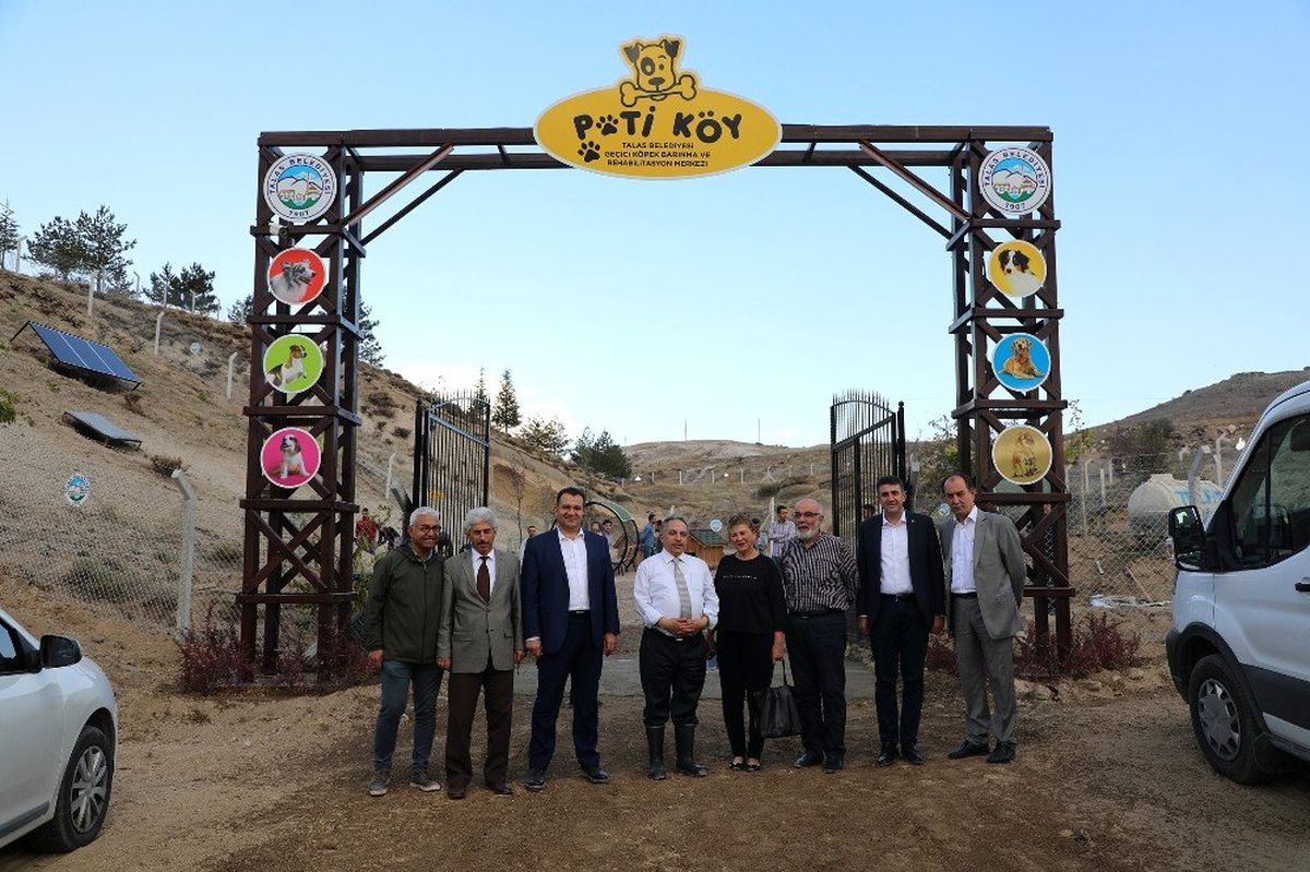 Talas Belediyesi 'Pati Köy' ile bir ilke daha imza attı