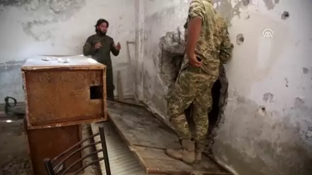 Tel Abyad'da YPG/PKK'lıların kazdığı tüneller ortaya çıkarıldı - TEL Tel Abyad'da YPG/PKK'lıların kazdığı tüneller ortaya çıkarıldı - TEL
