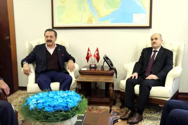 TOBB Başkanı Rifat Hisarcıklıoğlu, Düzce'de