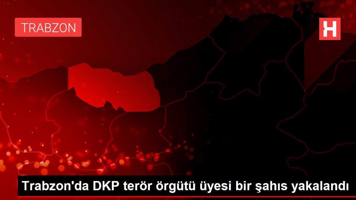 Trabzon'da DKP terör örgütü üyesi bir şahıs yakalandı