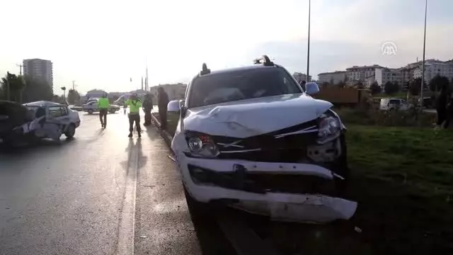 Trafik kazası: 4 yaralı Trafik kazası: 4 yaralı