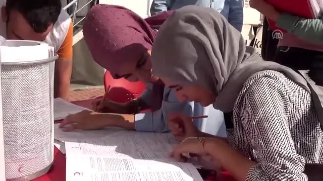 Üniversite öğrencilerinden Barış Pınarı Harekatı'na destek Üniversite öğrencilerinden Barış Pınarı Harekatı'na destek