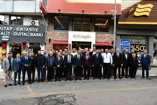 Vali Gürel esnafla buluştu Vali Gürel esnafla buluştu
