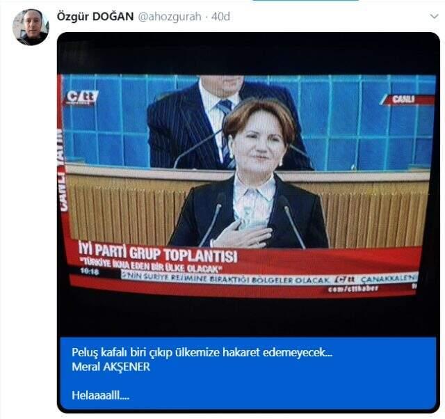 Akşener'in Trump benzetmesi sosyal medyada gündem oldu: Peluş kafalı biri çıkıp ülkemize ve milletimize hakaret edemeyecek