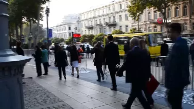 - Bakan Turhan, İpekyolu Forumu'na katılmak için Tiflis'e geldi - Bakan Turhan, İpekyolu Forumu'na katılmak için Tiflis'e geldi