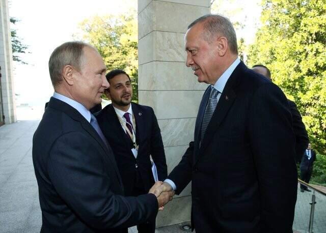 Cumhurbaşkanı Erdoğan, Putin'le 10 ayda 8 kez görüştü