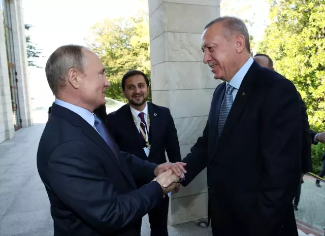 Cumhurbaşkanı Erdoğan, Putin'le 10 ayda 8 kez görüştü