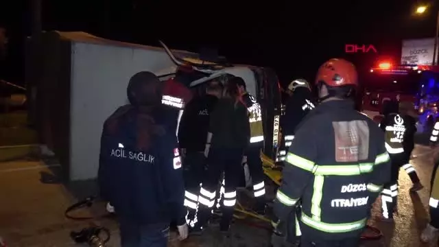 Düzce'de zincirleme kaza 1 ölü, 4 yaralı Düzce'de zincirleme kaza 1 ölü, 4 yaralı