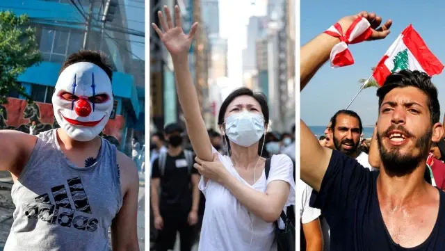 Farklı ülkelerde devam eden protestoların ortak noktaları var mı? Farklı ülkelerde devam eden protestoların ortak noktaları var mı?