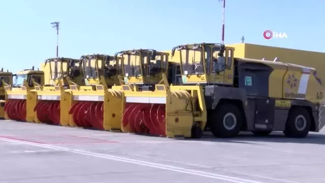 İstanbul Havalimanı kışa hazır İstanbul Havalimanı kışa hazır