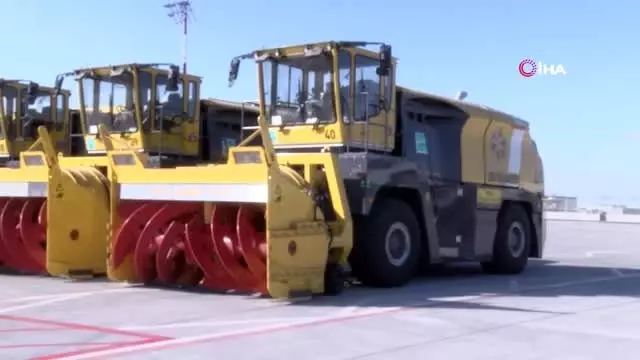 İstanbul Havalimanı kışa hazır İstanbul Havalimanı kışa hazır