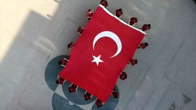 Lise öğrencilerinden Barış Pınarı Harekatı'na destek Lise öğrencilerinden Barış Pınarı Harekatı'na destek