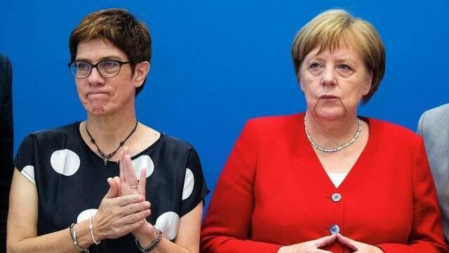 Merkel'in halefi: Seyirci gibiyiz, Suriye'deki güvenli bölge uluslararası kontrol edilsin