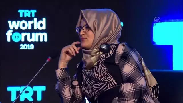 TRT World Forum 2019 - Cemal Kaşıkçı'nın nişanlısı Hatice Cengiz (3) TRT World Forum 2019 - Cemal Kaşıkçı'nın nişanlısı Hatice Cengiz (3)