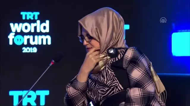 TRT World Forum 2019 - Cemal Kaşıkçı'nın nişanlısı Hatice Cengiz (3) TRT World Forum 2019 - Cemal Kaşıkçı'nın nişanlısı Hatice Cengiz (3)